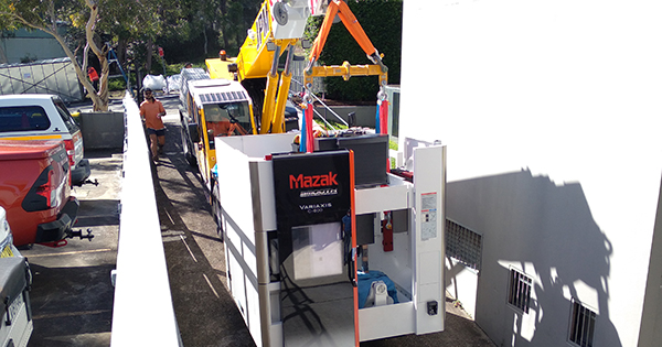 Mazak VARIAXIS C 600 delivery 3