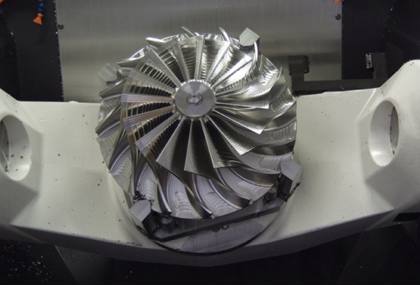 Hypermill enables complete milling of impellers